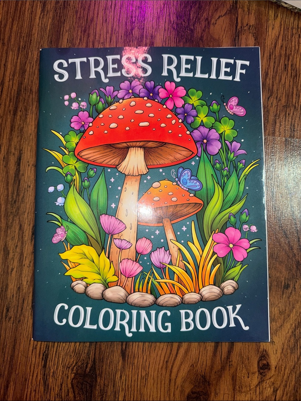 Stress Relief Coloring Book C1.LBk.91